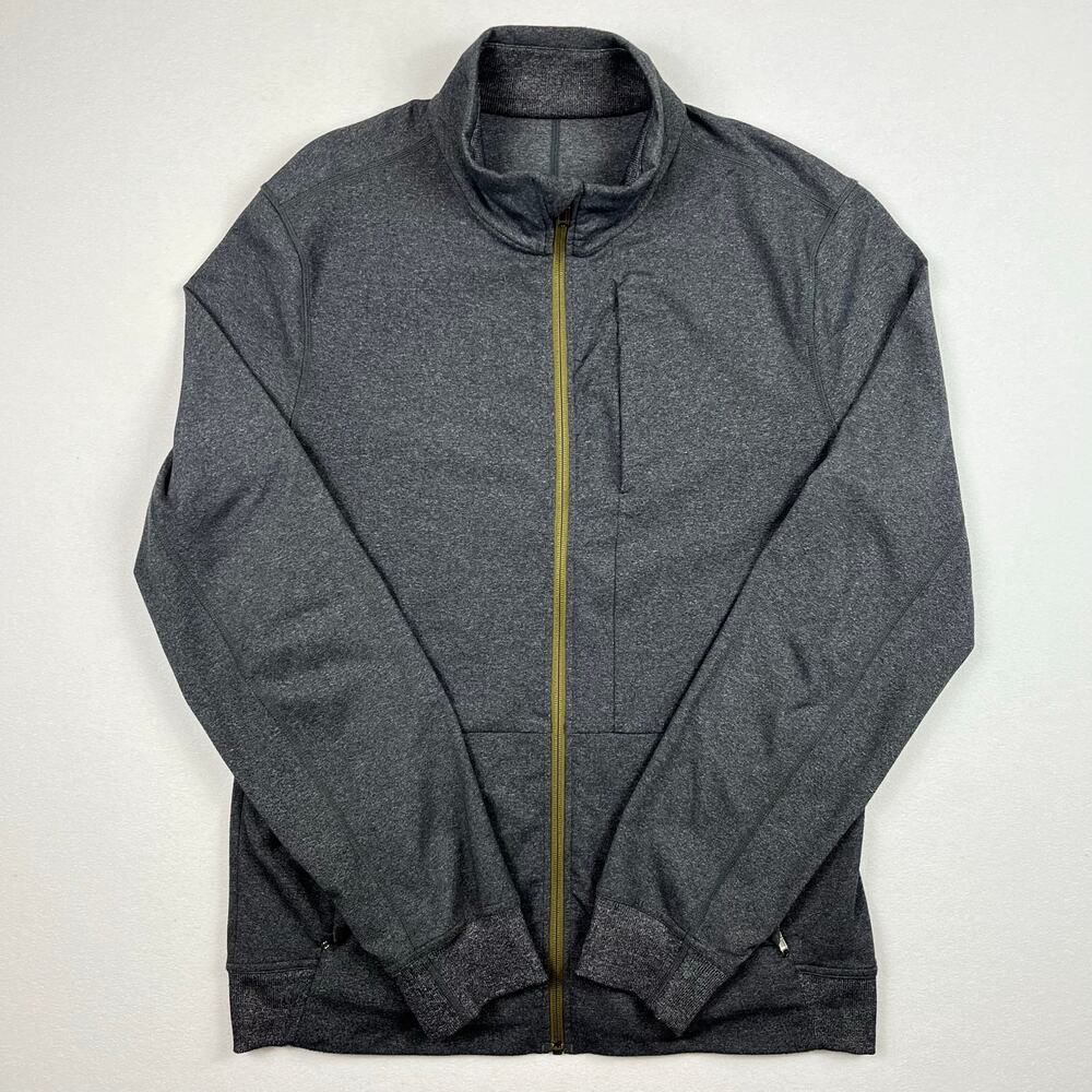 Lululemon Sojourn Jacket Men’s Large Charcoal Full Zip Up Jacket